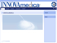 Tablet Screenshot of innovamedica.com